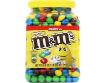 巧克力糖果M&M’s Peanut Chocolate M&M Candy, 62