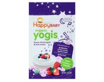 禧贝喜贝贝喜酸奶溶豆辅食Happy baby Yogis Mixed Berry Organic Y
