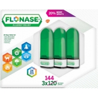 成人鼻炎喷雾Flonase Allergy Relief, 3 Bottles