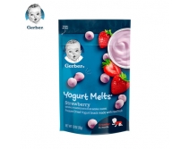 嘉宝3段辅食 草莓酸奶溶豆 Gerber Yogurt Freeze-Dried Yogurt &a