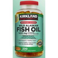 柯克兰 鱼油 Kirkland Signature Wild Alaskan Fish Oil 14